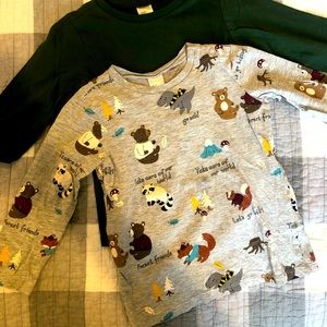 H&M long sleeve tee for babies/toddlers set of 2